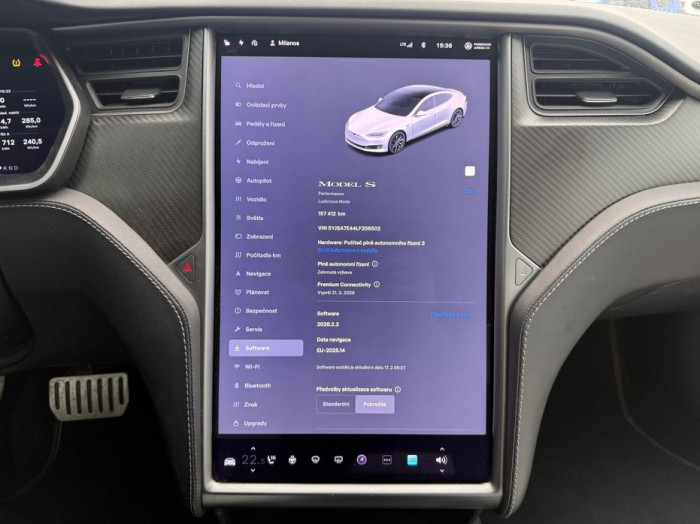 Tesla Model S Performance Raven Ludicrous+ FSD na operativní leasing